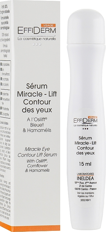 Serum liftingujące na kontur oczu - EffiDerm Visage Eye Serum — Zdjęcie N2