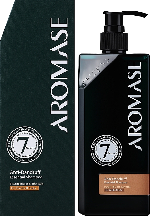 Szampon przeciw swędzeniu i podrażnieniom skóry głowy - Aromase Anti-Itchy And Dermatitis Essential Shampoo — Zdjęcie N4