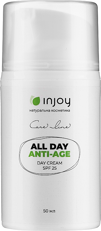 Naturalny krem przeciwstarzeniowy na dzień 40+ - InJoy Care Line All Day Anti-Age — Zdjęcie N1