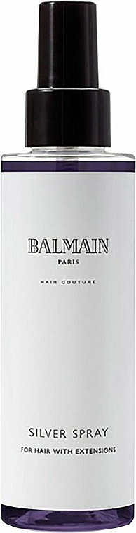 Lakier do włosów neutralizujący żółte tony - Balmain Paris Hair Couture Haircare Silver Spray  — Zdjęcie N1