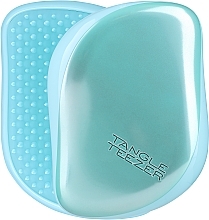 Szczotka do włosów - Tangle Teezer Compact Styler Frosted Teal Chrome — Zdjęcie N1
