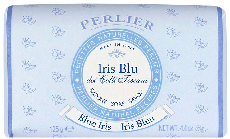 Mydło Irys - Perlier Iris Blu Soap — Zdjęcie N1