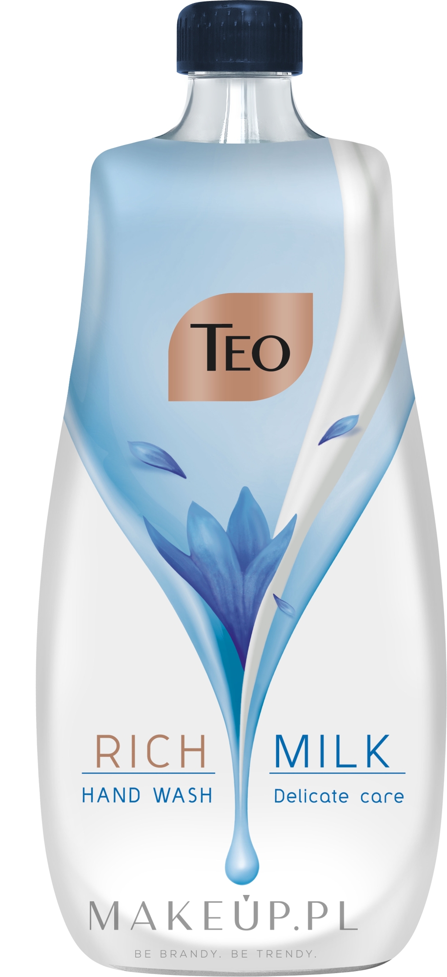 Mydło glicerynowe w płynie o działaniu nawilżającym - Teo Milk Rich Tete-a-Tete Delicate Rose Liquid Soap — Zdjęcie 800 ml