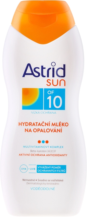 Przeciwsłoneczne mleczko nawilżajace SPF 10 - Astrid Sun Moisturizing Suncare Milk  — Zdjęcie N2