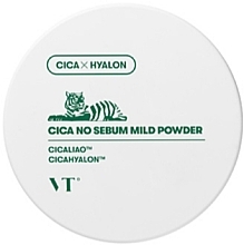 Matujący puder do twarzy - VT Cosmetics Cica No-Sebum Mild Powder — Zdjęcie N1