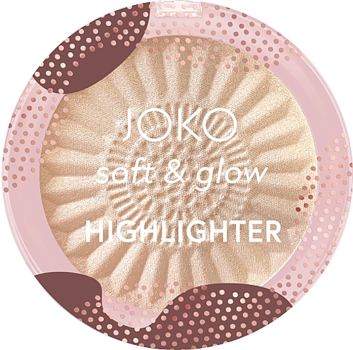 Rozświetlacz do twarzy - Joko Soft & Glow Highlighter  — Zdjęcie N1