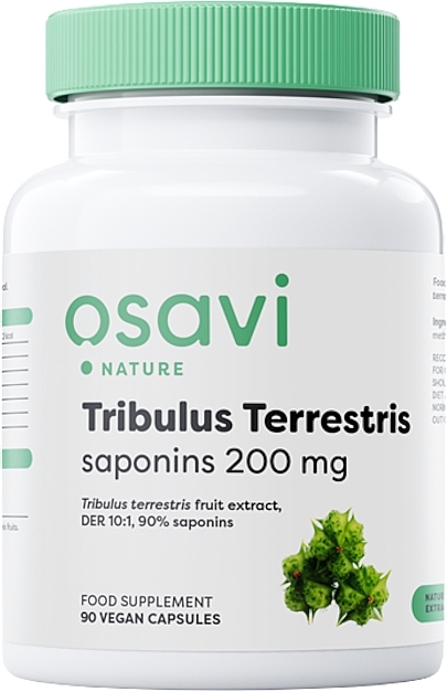 Suplement diety Tribulus Terrestris - Osavi Tribulus Terrestris Food Supplement  — Zdjęcie N1