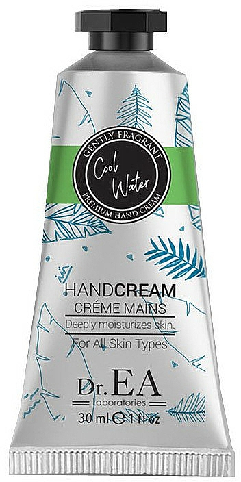 Nawilżający krem do rąk - Dr.EA Cool Water Hand Cream — Zdjęcie N1