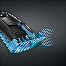 Maszynka do strzyżenia włosów, czarna - Braun HairClipper HC5010 Black — Zdjęcie N3