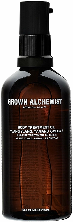 Olejek do ciała - Grown Alchemist Body Treatment Oil: Ylang Ylang, Tamanu & Omega 7 — Zdjęcie N1