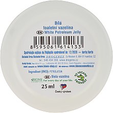 Biała wazelina kosmetyczna - Bione Cosmetics White Vaseline — Zdjęcie N3