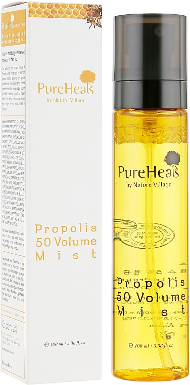 Nawilżający spray odżywczy do twarzy z ekstraktem z propolisu - Propolis 50 Volume Mist — Zdjęcie N2