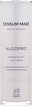 Kup Silnie skoncentrowane serum regenerująco -korygujące z 0,16% kompleksem retinalu i fosfoceramidu - Sensum Mare Algopro R Supreme Retinal Night Serum