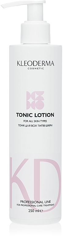 Tonik oczyszczający do twarzy do wszystkich rodzajów skóry - KleoDerma Tonic Lotion For All Skin — Zdjęcie N1