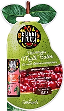 Kup Nawilżający balsam do ust Gruszka i żurawina - Farmona Tutti Frutti Moisturizing Lip Balm Pear & Cranberry