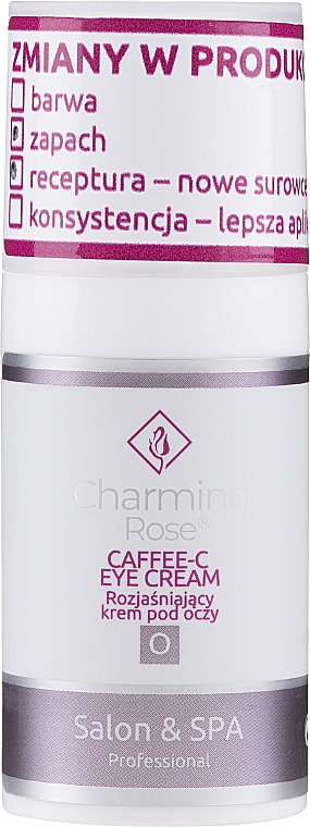Rozjaśniający krem pod oczy - Charmine Rose Caffee-C Eye Cream — Zdjęcie N3