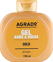Kup Złoty żel pod prysznic - Agrado Gold Bath and Shower Gel