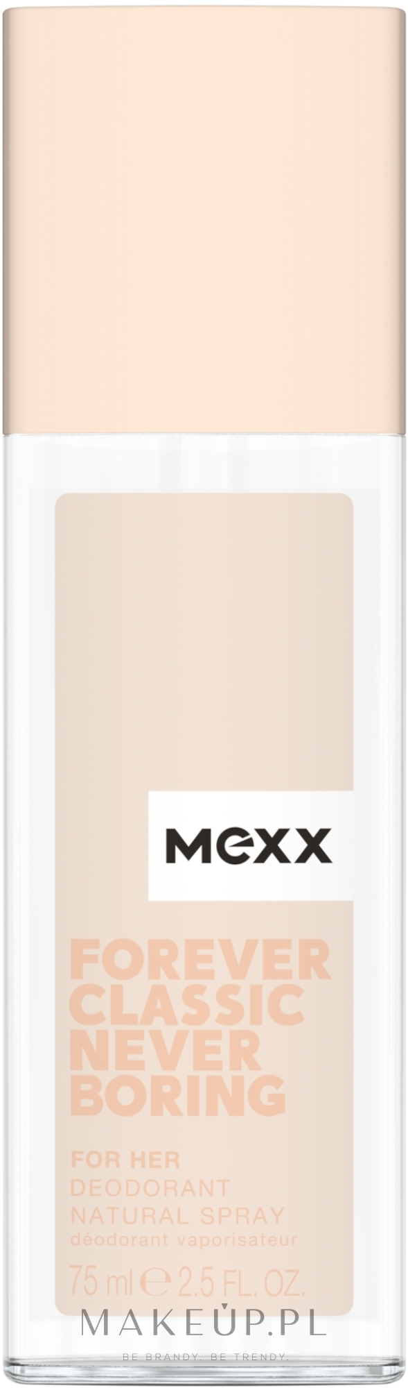 Mexx Forever Classic Never Boring for Her - Dezodorant w sprayu — Zdjęcie 75 ml
