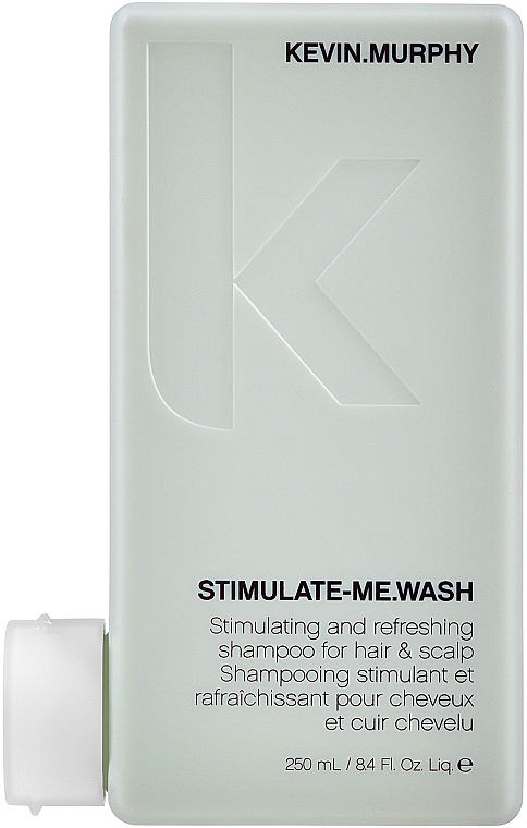 Stymulujący szampon odświeżający do włosów i skóry głowy dla mężczyzn - Kevin.Murphy Stimulate-Me Wash Shampoo — Zdjęcie N1