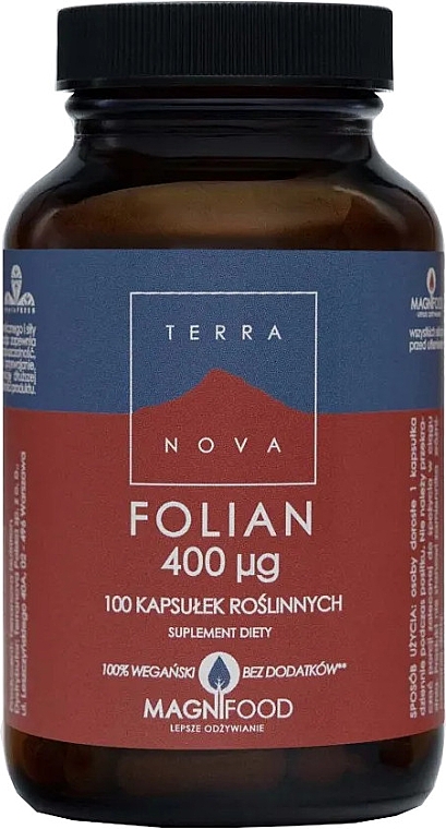 PRZECENA! Suplement diety Folian - Terranova Folian 500mg * — Zdjęcie N1