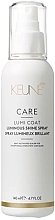 Kup Termoochronny spray do nabłyszczania włosów - Keune Care Lumi Coat Luminous Shine Spray