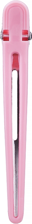 Plastikowe spinki do włosów, różowe - Comair