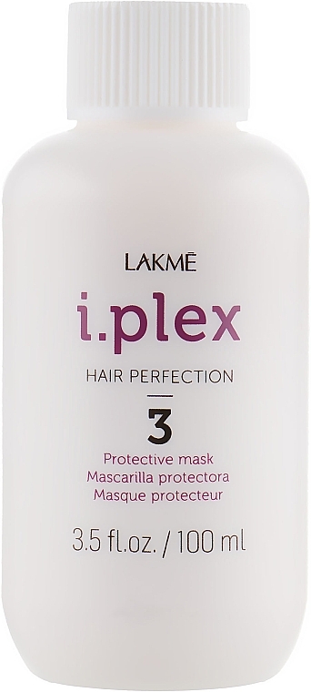 Naprawcza maska przeciwstarzeniowa do włosów - Lakmé I.Plex Hair Perfection 3 — Zdjęcie N1