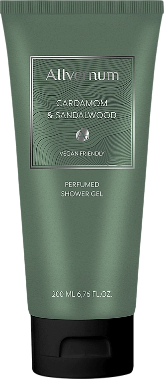 Allvernum Cardamom & Sandalwood - Perfumowany żel pod prysznic — Zdjęcie N1