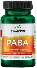 Kup Suplement diety Paba, 500 mg - Swanson Paba