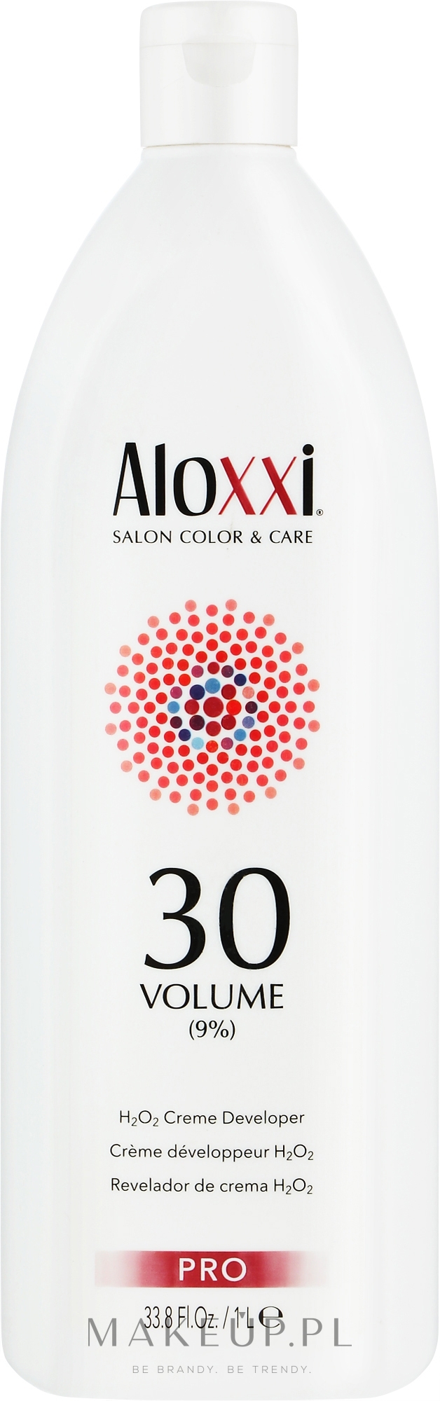 Krem-utleniacz do włosów 9% - Aloxxi 30Volume Creme Developer — Zdjęcie 1000 ml