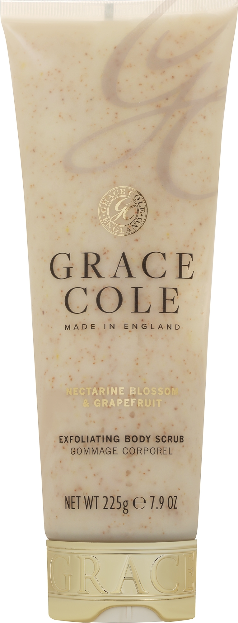 Peeling do ciała - Grace Cole Boutique Nectarine Blossom & Grapefruit Radiance Body Scrub — Zdjęcie 225 g