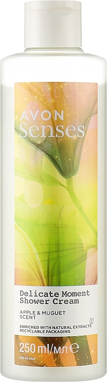 Kremowy żel pod prysznic - Avon Senses Delicate Moment Shower Cream — Zdjęcie N1