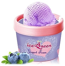 Mus do mycia twarzy Jagoda - Arwin Ice Queen Yogurt Foam Blueberry — Zdjęcie N1