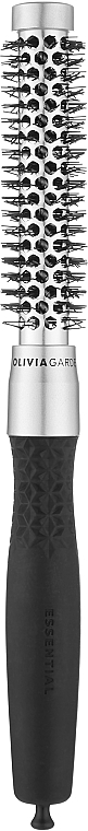 Szczotka termiczna, 15 mm - Olivia Garden Essential Blowout Classic Silver — Zdjęcie N1