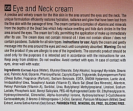 Krem do szyi i skóry wokół oczu - Mon Platin DSM Eye and Neck Cream — Zdjęcie N3