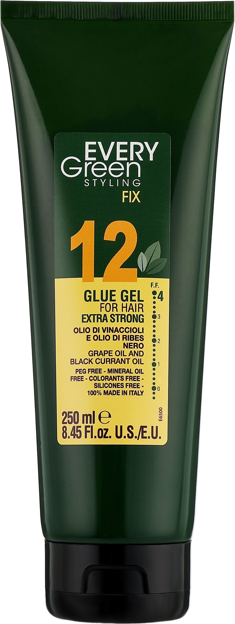 Odporny na wilgoć żel utrwalający do włosów - EveryGreen 12 Glue Gel Extra Strong — Zdjęcie 250 ml