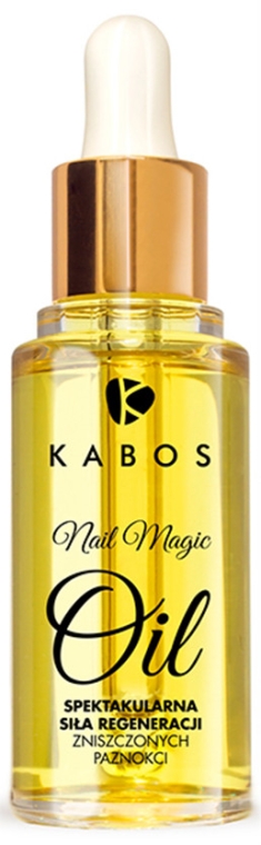 Olejek do paznokci Spektakularna siła regeneracji zniszczonych paznokci - Kabos Nail Magic Oil — Zdjęcie N1