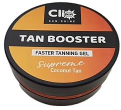 Kup Żel przyspieszający opalanie z kokosem - Clio Sun Care Tan Booster Fasting Tanning Gel Coconut 