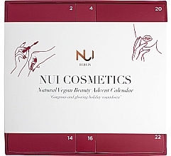 Kalendarz adwentowy, 24 produkty - NUI Cosmetics Natural Vegan Beauty Advent Calendar — Zdjęcie N1