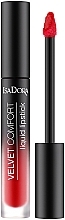 Szminka w płynie - IsaDora Velvet Comfort Liquid Lipstick — Zdjęcie N1