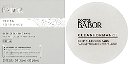 Płatki głęboko oczyszczające - Babor Doctor Babor Clean Formance Deep Cleansing Pads Refill (wymienny wkład) — Zdjęcie N2