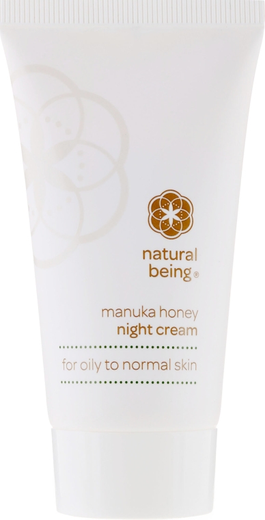 Krem do twarzy na noc z miodem manuka do cery normalnej i tłustej - Natural Being Manuka Honey Night Cream — Zdjęcie N2