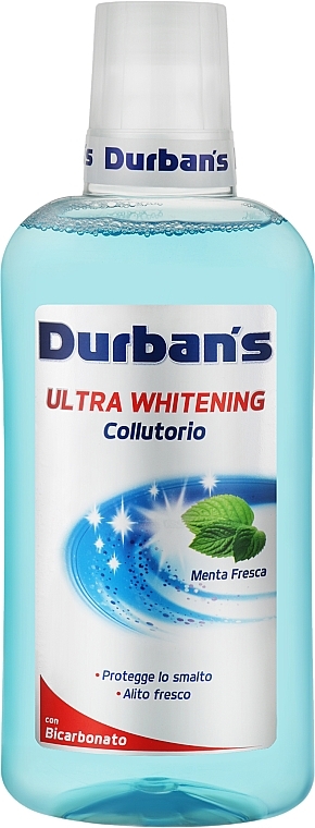 Płyn do płukania ust Ultra Whitening - Durban`s — Zdjęcie N1