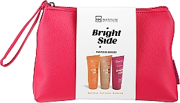 Zestaw - IDC Institute Bright Side Bath Gift Set (b/wash/100ml + b/scrub/100ml + b/lot/100ml + bag/1pcs) — Zdjęcie N1