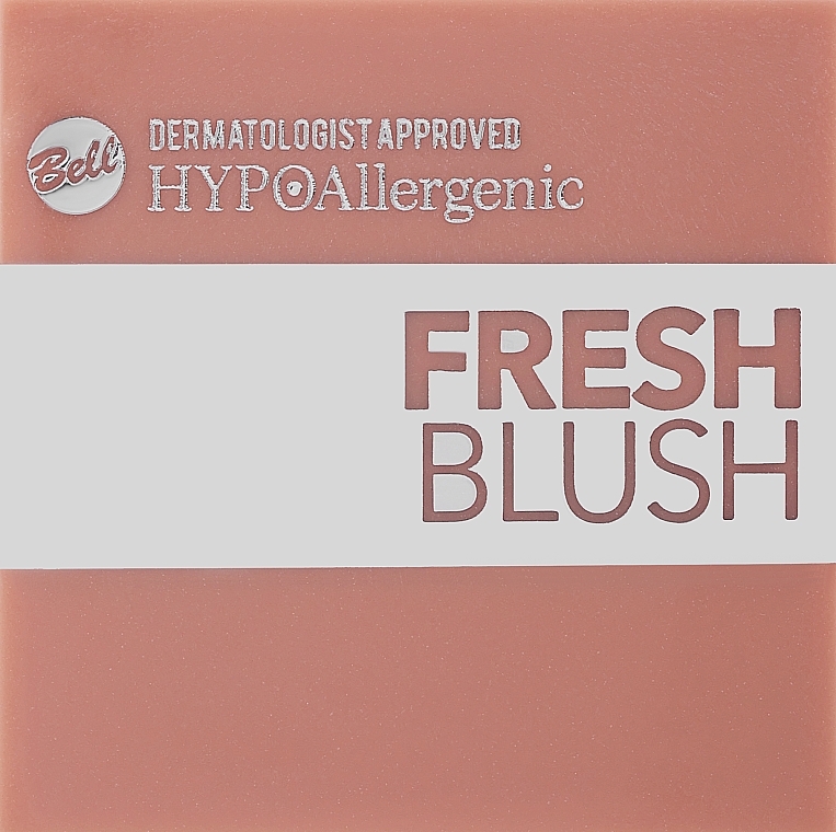 Hypoalergiczny róż do policzków - Bell HYPOAllergenic Fresh Blush — Zdjęcie N2
