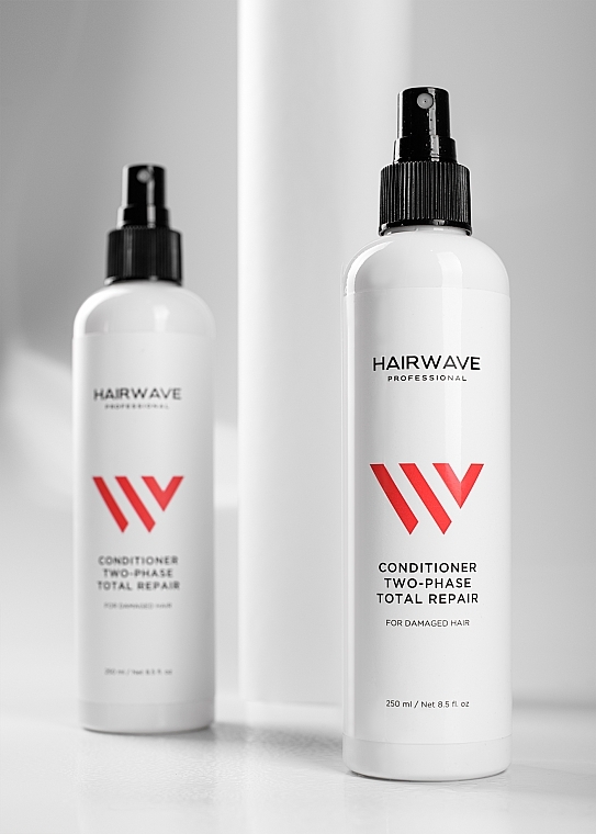 Dwufazowa odżywka do włosów zniszczonych Total Repair - HAIRWAVE Two-Phase Conditioner For Damaged Hair — Zdjęcie N3