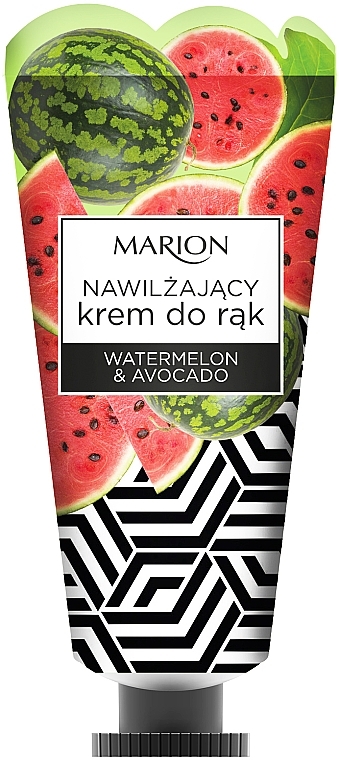 Nawilżający krem do rąk Arbuz i awokado - Marion Watermelon & Avocado — Zdjęcie N1