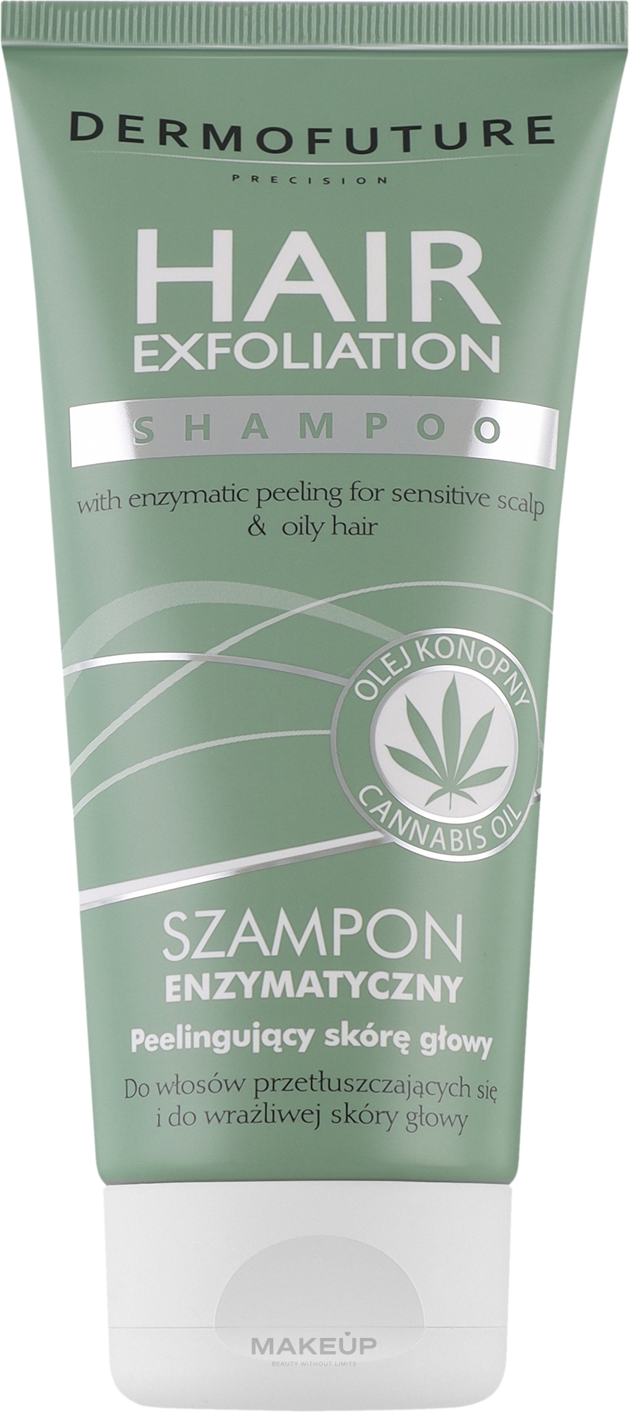 Szampon enzymatyczny peelingujący skórę głowy - DermoFuture Hair Exfoliation Shampoo — Zdjęcie 200 ml