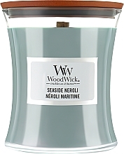 Świeca zapachowa w szklance - WoodWick Candle Seaside Neroli — Zdjęcie N1