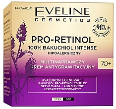 Kup Multinaprawczy krem antygrawitacyjny 70+ - Eveline Cosmetics Pro-Retinol 100% Bakuchiol Multi-Repair Anti-Gravity Cream